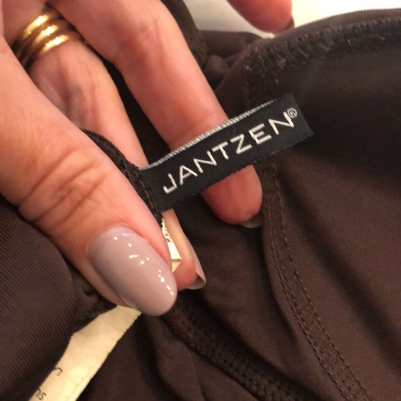 Jantzen halter swimsuit chocolate strapless 8 - Picture 7 of 7